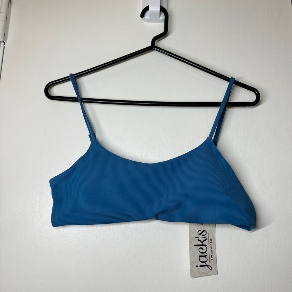 Teal Bikini Top - Blue